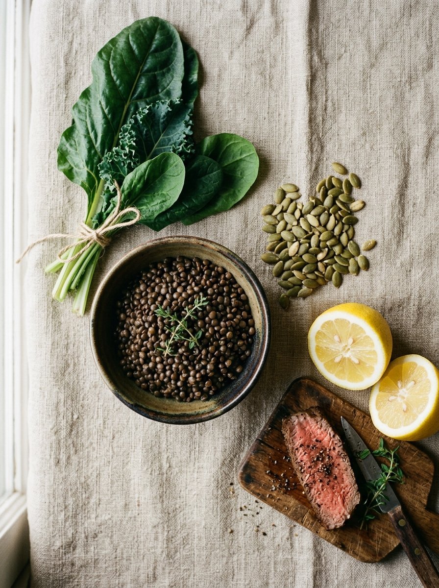 Iron Deficiency in Active Women: What to Eat and When